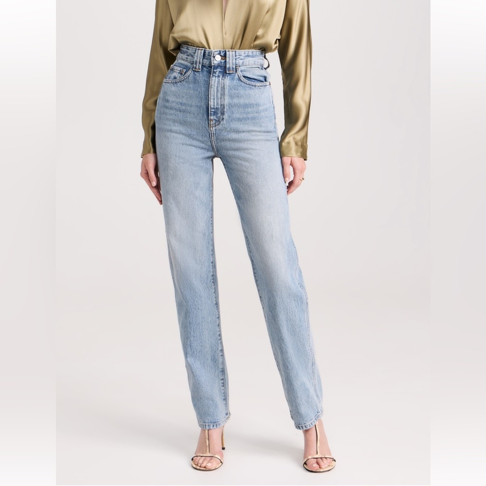 KHAITE Albi Jeans in Bryce. Size 29. Raw hem - sending to trr wednesday